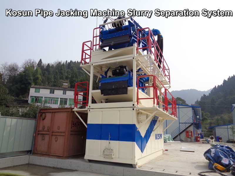 Pipe Jacking Machine Slurry Separation System