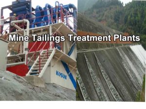 Mine Tailings Treatment Plants