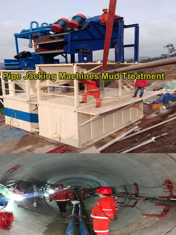 Pipe Jacking Machines Mud Treatment